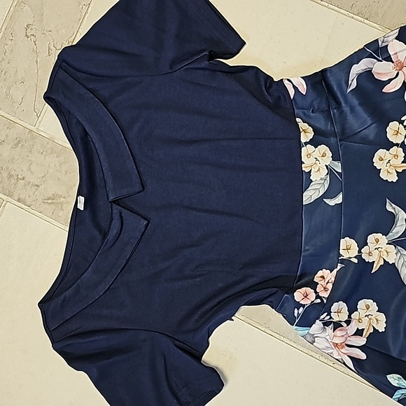 Midi flowery dress - Picture 4 of 6